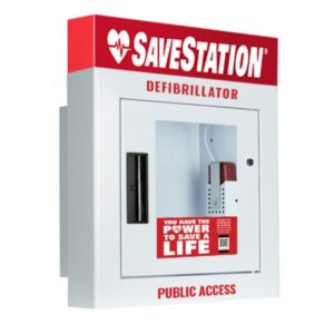 SaveStation Indoor Semi-Recessed Alarmed Cabinet